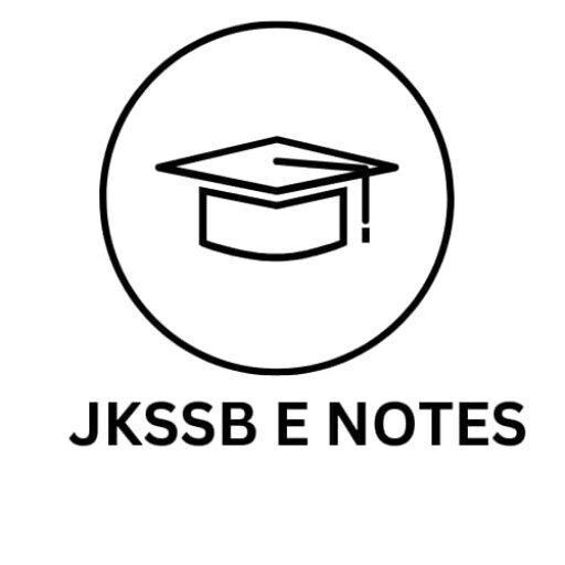 JKSSB E-NOTES